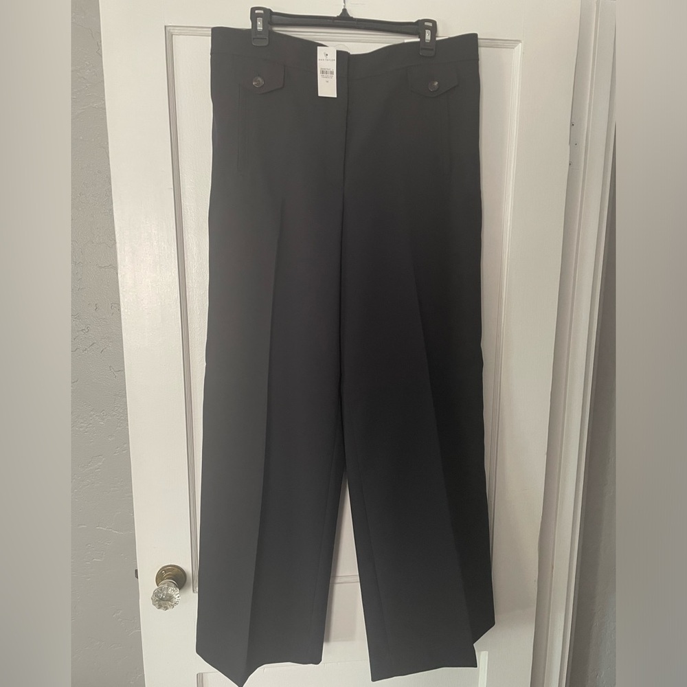🆕 New with tags Ann Taylor black High Rise Wide Leg pants